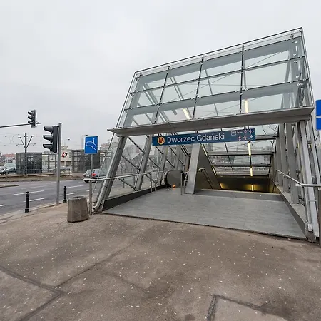 Apartman P&o Serviced Gdanski Station Varsó